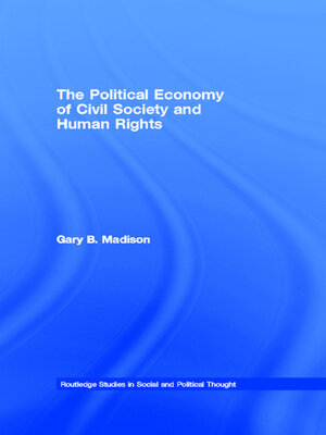 cover image of The Political Economy of Civil Society and Human Rights